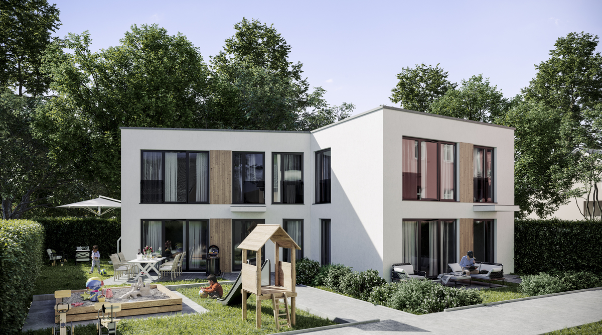 Neubauprojekt: “SaxonYards” – Doppelhaushälfte mit 3 Zimmern und 88 m², 13156 Berlin